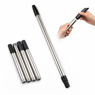 Imagem de Cabo Extensor Inox 1,6m Multiuso Para Mop Limpeza e Pintura - Bcalos-I