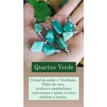 Imagem de Pingente de Pedra Rolada ou Bruta Diversos Modelos - Cristal Natural -