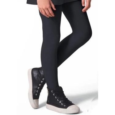Imagem de Meia-Calça Selene 9555.002 Infantil Fio 80 Algodão T. P/EG, M, 550, Pr