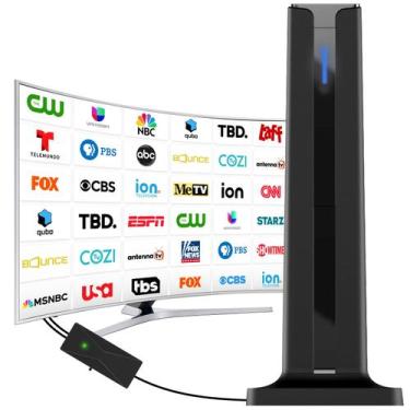 Imagem de Antena de TV Digital ApexWaveTV 7 polegadas para uso interno, 360, lon