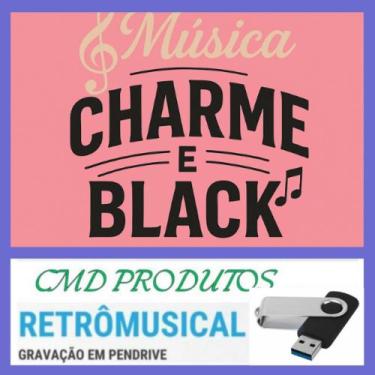 Imagem de Pen drive 8gb com Músicas = Charme e Black Nac. e Intern. (mp3) - Cmd 