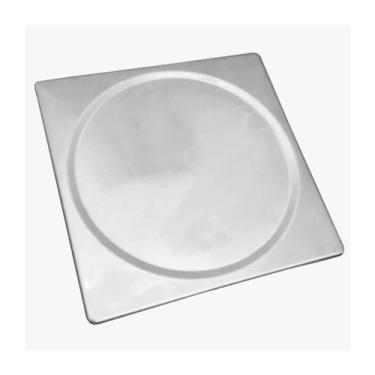 Imagem de Tampa cega 10x10 para ralo de quintais banheiros cozinha - FLVX HIDRO