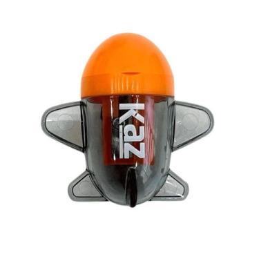 Imagem de Apontador Coletor 1 Furo Avião KAZ Sortido -, Laranja