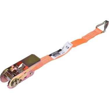 Imagem de Chave Catraca 50MM 30CM 5000KG para Amarração de Cargas Pesadas com Gancho Tipo J em Aço Bi Cromatizado Worker Bivolt