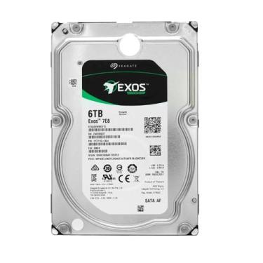 Imagem de Hd 6Tb Sata 3 256mb 7200rpm 3,5 Exos 512e Enterprise ST6000NM0115 Seag