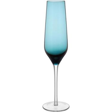 Imagem de Taças Ballet Home&Co 26x7x7cm Vidro Azul 195ml 2pçs para Bar Festa e M