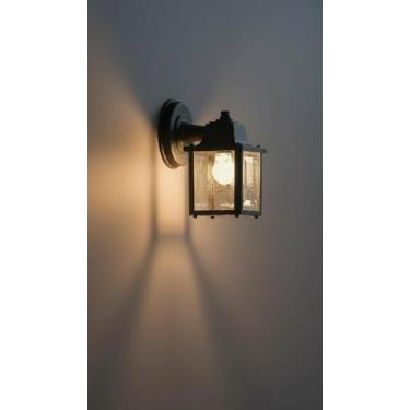 Imagem de Arandela Externa Vintage Quadrada Preta - Congratulations Store