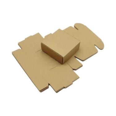 Imagem de Caixas De Presente De Papel Branco DIY 75x75x3cm, Suprimentos Para Fes