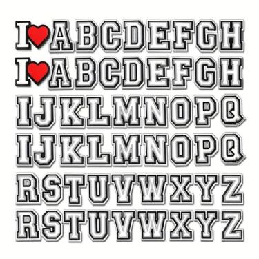Imagem de Charms De Sapato Em Forma De Coração Com Letras, 26, 28, 39, 54, 78 Pe