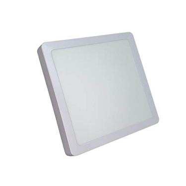 Imagem de Kit 2 Painel Plafon Led 18w Quadrado Sobrepor Branco Frio