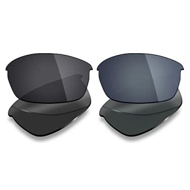 Imagem de Mryok 2 pares de lentes polarizadas de substituição para óculos de sol Oakley Flak Jacket – Opções