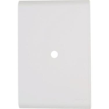 Imagem de Placa com 1 Furo 9,5 mm 4x2  Tramontina Liz Branca Tramontina