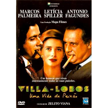 Imagem de Villa-Lobos (Uma vida de paixão) Dvd Sem riscos, original