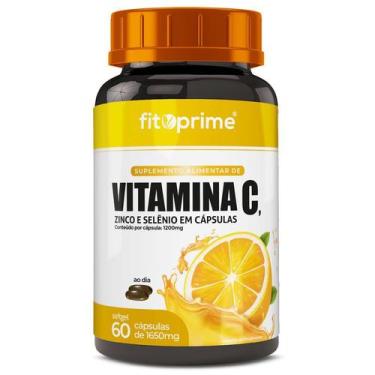 Imagem de Vitamina C + Zinco E Selênio 60 Cápsulas - Fitoprime