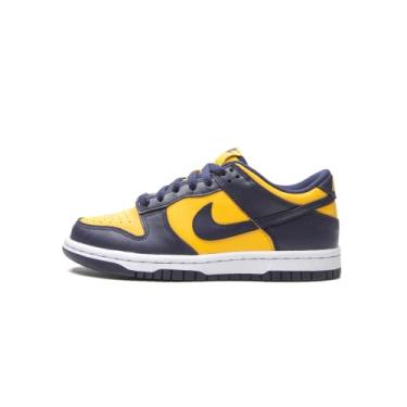 Imagem de Nike Dunk Low Retro Grade School Michigan Yellow Navy CW1590-700 (Numeric_6_Point_5)