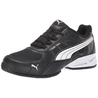 Imagem de PUMA Tênis masculino Respin, Sombra preto-branco-escuro, 7.5