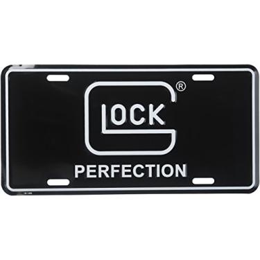 Imagem de Glock Placa de licença Perfection, preta