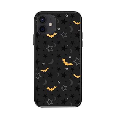 Imagem de Capa para iPhone 14 Pro Max preta Halloween padrão abóbora capa fina para telefone compatível com iPhone 12 13 11 Pro Max Mini XS X XR 6 7 8 14 Plus SE2 capa (iPhone13 Pro, cor 6)