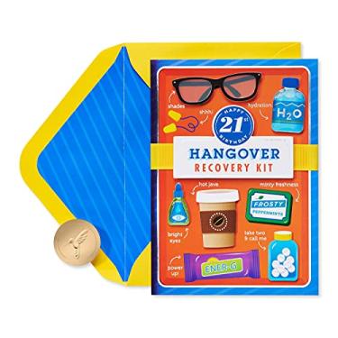 Imagem de Papyrus Cartão de aniversário de 21 anos (Kit de recuperação de capas)