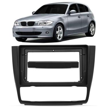 Imagem de Moldura De Painel 2 Din 9" Polegadas BMW Serie 1 118i 120i 130i Ar Automático - Pr...