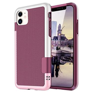 Imagem de Capa protetora antiderrapante de borracha gel híbrida para iphone 11 12 13 pro max xs max x xr 7 8 6s plus se 2020 capa à prova de choque de silicone, t1, para iphone xr
