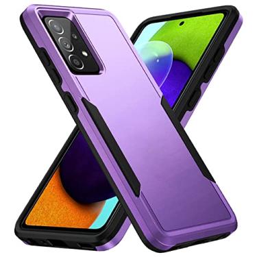 Imagem de Capa de recorte preciso à prova de choque para Samsung Galaxy A52S 5G A 52S 52 A52 4G A72 A33 A53 A73 A12 A13 A32 S22 Ultra S21 FE S20 Plus, Roxo, para Galaxy S20 Plus