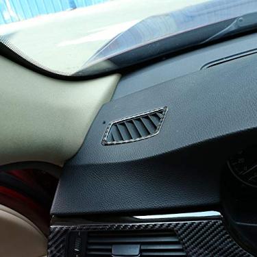 Imagem de JIERS Para BMW Série 3 E90 E92 2005-2012, acessórios de carro para painel de ar condicionado acabamento adesivos de moldura de ventilação