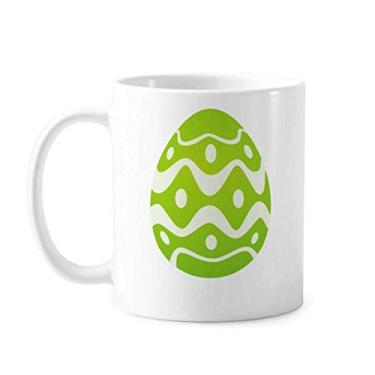 Imagem de Caneca de cerâmica para café e porcelana com design de ovos de páscoa