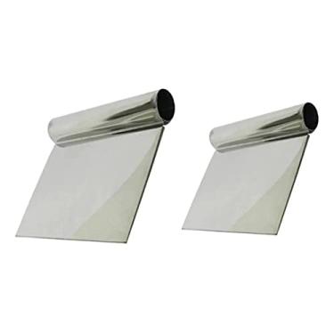 Imagem de Kit 2 Espátulas Multiuso Tubular Em Inox 20cm E 25cm (M + G)