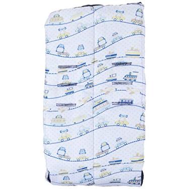 Imagem de Alan Pierre Baby Capa Para Carrinho - Carrinho Avião Azul - Pliko Sem Bordado Carrinho Avião Azul