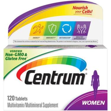 Imagem de Centrum Women - Vitamina Mulher - 120 Unit