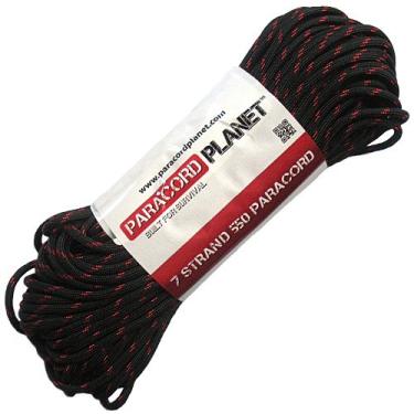 Imagem de Paracord Planet 3 m, 250 kg, tipo III Dark Side Paracord