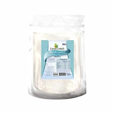 Imagem de Kit 6X: Mix Gomas Guar/Xantana Sem Glúten Leve Crock 200g