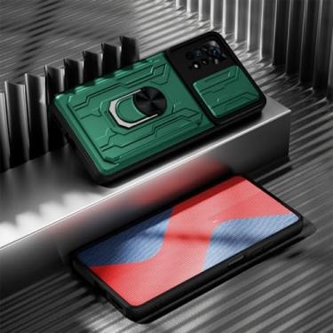 Imagem de Estojo à prova de choque para Xiaomi 13 Pro 12T 11T Pro para Redmi Note 12 11 10 Pro Poco X4 M5 Suporte de anel de metal rotativo no slot para cartão, K5, para Xiaomi Poco F4