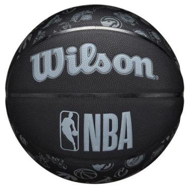 Imagem de Bola De Basquete Wilson Nba All Team Black 7 - Preto