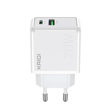 Imagem de Fonte Carregador Turbo PD USB-C 20w (Branco) 2 Entradas