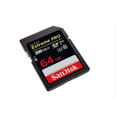 Imagem de Cartão De Memória Sandisk Extreme Pro 64gb  Sdxc 200mb/s 4k 