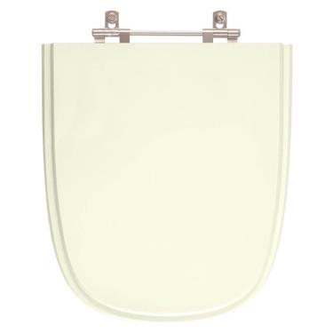 Imagem de Assento Sanitário Tampa de Vaso Madeira MDF Laqueado Ibiza para bacia Incepa 6lpf