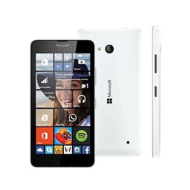 Imagem de Smartphone Microsoft Lumia 640 Dual DTV Branco com Windows Phone 8.1, Tela 5", Dual Chip, 3G, TV Digital, Câmera 8MP e Processador Quad Core 1.2 GHz