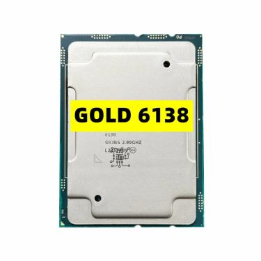 Imagem de Processador CPU Xeon Gold  Smart Cache  20 Núcleos  40 Thread  125W  LGA3647  GOLD6138  2 0 GHz