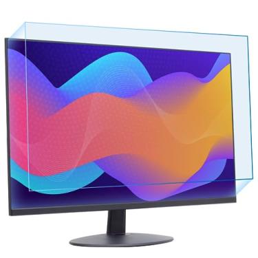 Imagem de F FORITO Protetor de tela antiluz azul de 24 polegadas para monitor panorâmico 16:9, capa de tela de computador antirreflexo fosca compatível com Sceptre/HP/KOORUI/Dell/ViewSonic/BenQ/LG Desktop de