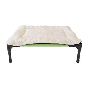 Imagem de Midlee Cobertura para cama de cachorro de lã para camas de berço para cães (GG) (berço não incluído)