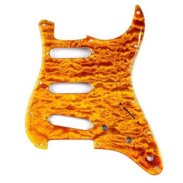 Imagem de Escudo Para Guitarra Am Strat SSS Amarelo Spirit 100-YQ [F035]