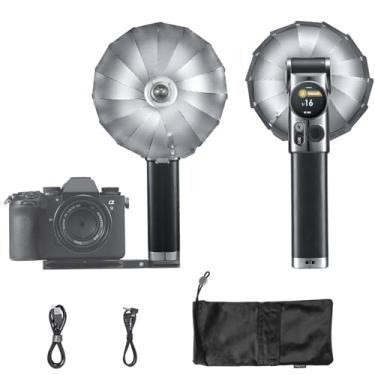 Imagem de Godox Lux Master Retro TTL Flash de câmera com tela sensível ao toque, flashes de potência total GN25 460, 6000K?300K CCT, controle óptico S1/S2 2.4G para câmeras Sony, Canon, Nikon, Fuji, Olympus