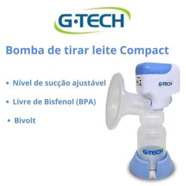 Imagem de Bomba Tira Leite Eletrica Compact - Extratora De Leite Gtech - G-Tech