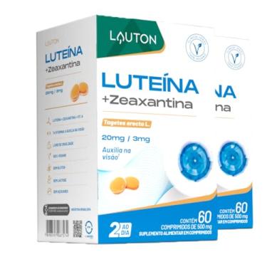 Imagem de Luteína c/Zeaxantina + Retinol Lauton 60 Comprimidos 2un