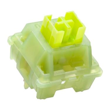 Imagem de KPREPUBLIC Outemu Silent Peach V3 Switch Linear Tátil Lime para teclado mecânico POM PA66 Lubrificado de fábrica (OTM V3 Silent Lemon Switch x70)