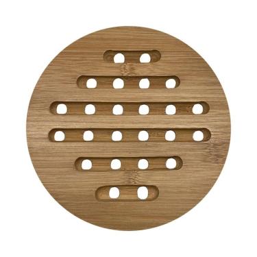 Imagem de Descanso De Bambu Oikos Para Panela Redondo