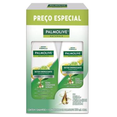 Imagem de Pack Shampoo e Condicionador Palmolive Naturals Detox 350ml