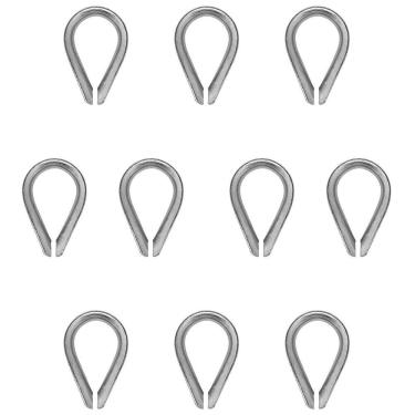 Imagem de Sapatilha Cabo De Aço 3/4`` 8,0008 Com 10 Unidades - Nord